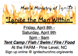 Ignite Mens Ministry - April 2016